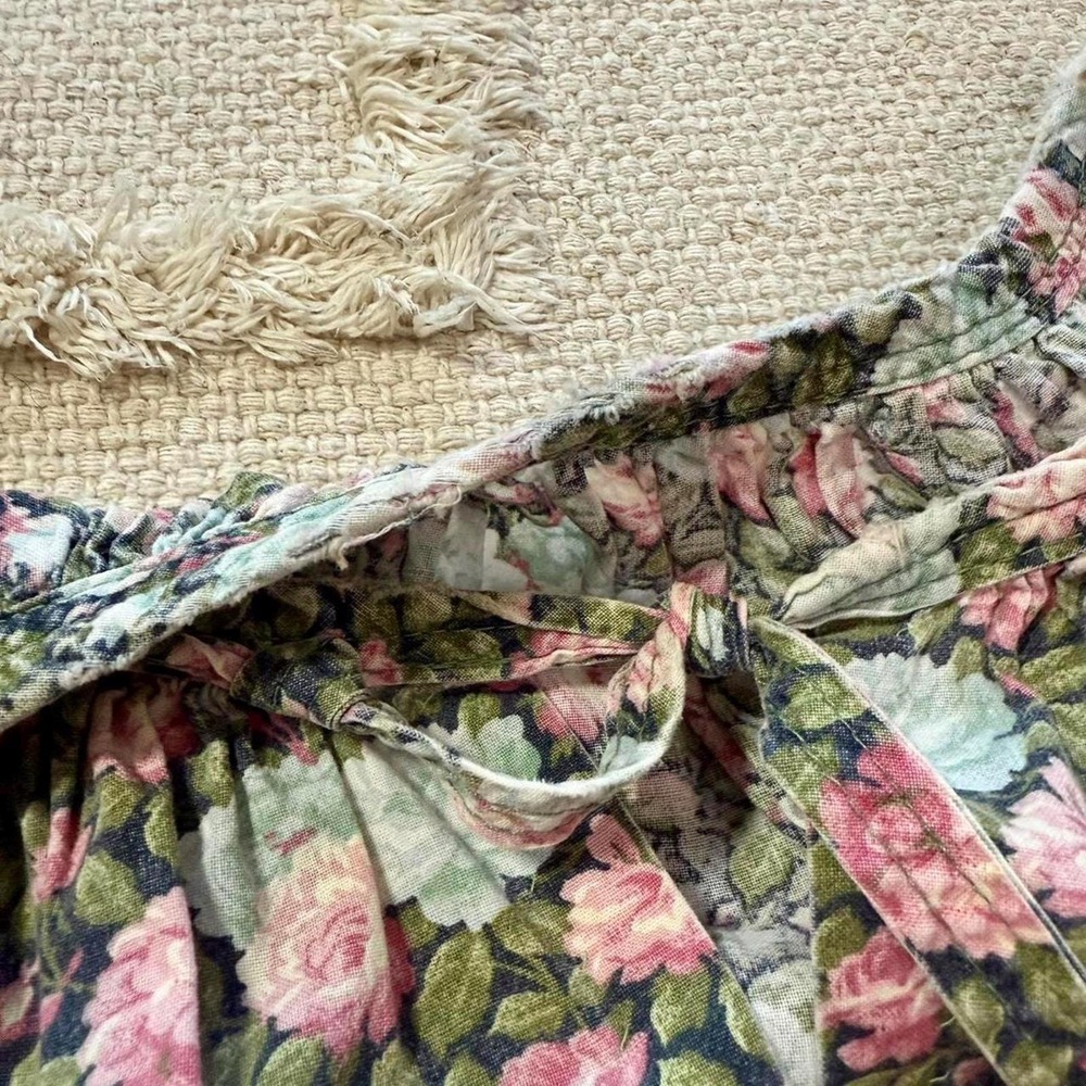 Vintage Floral Babydoll Nightgown Dress (M) - Picture 4 of 8